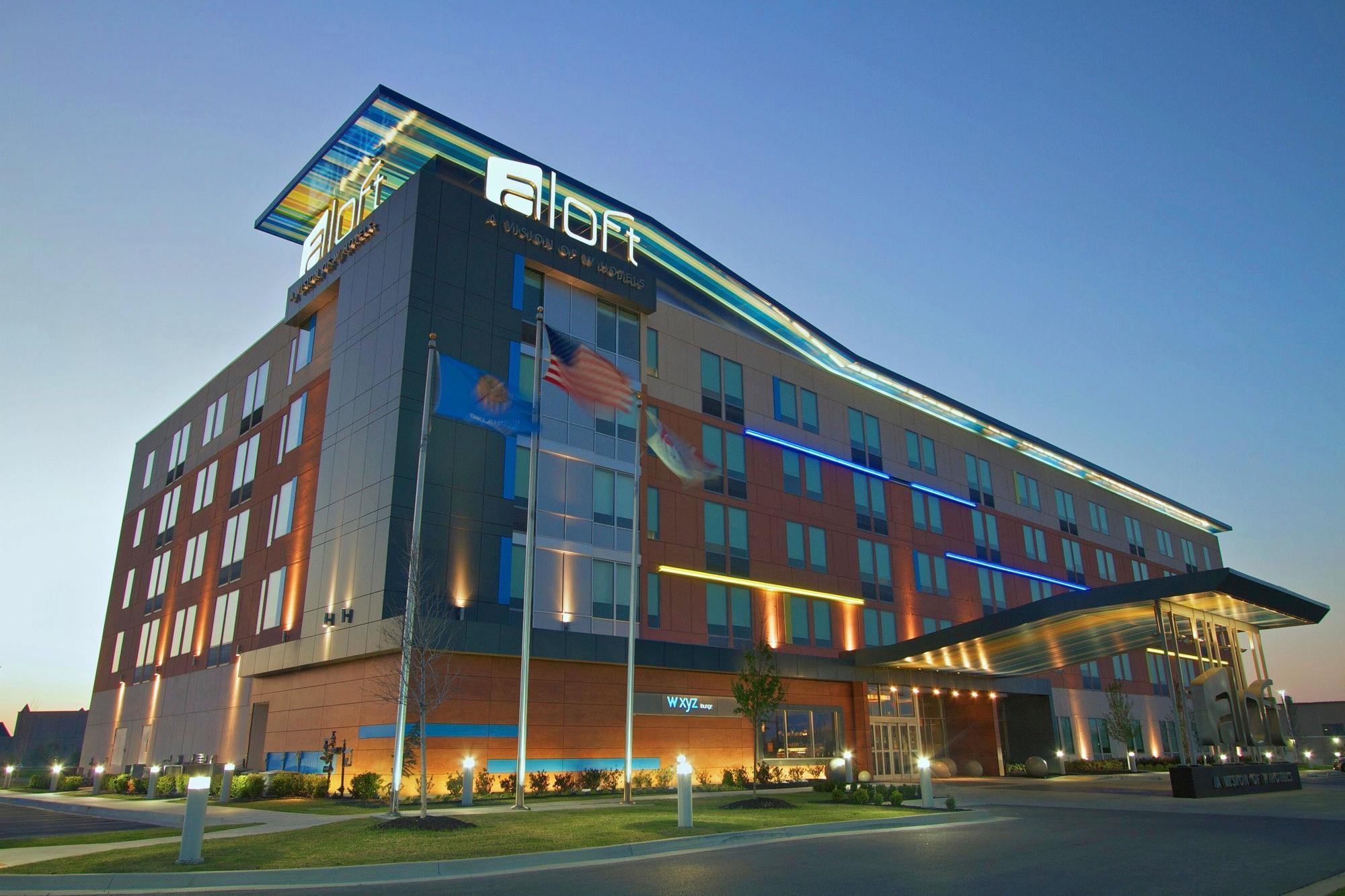 Aloft Tulsa Hotel Exterior photo