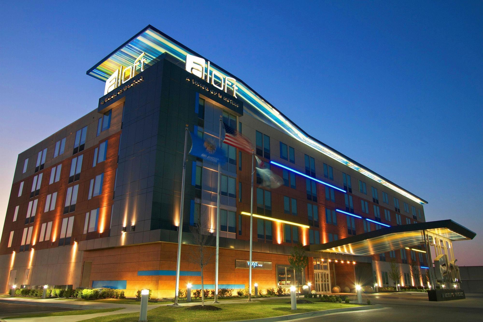 Aloft Tulsa Hotel Exterior photo